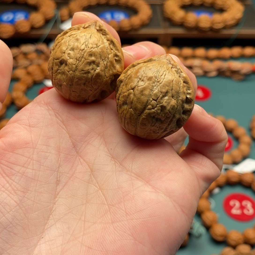 文玩核桃手串30尺寸光头