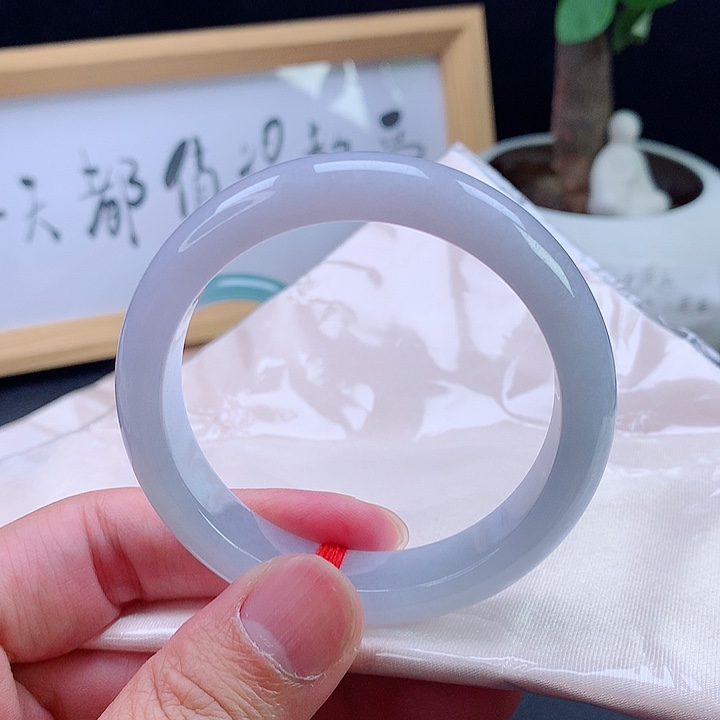 翡翠未镶嵌手镯手镯53.1