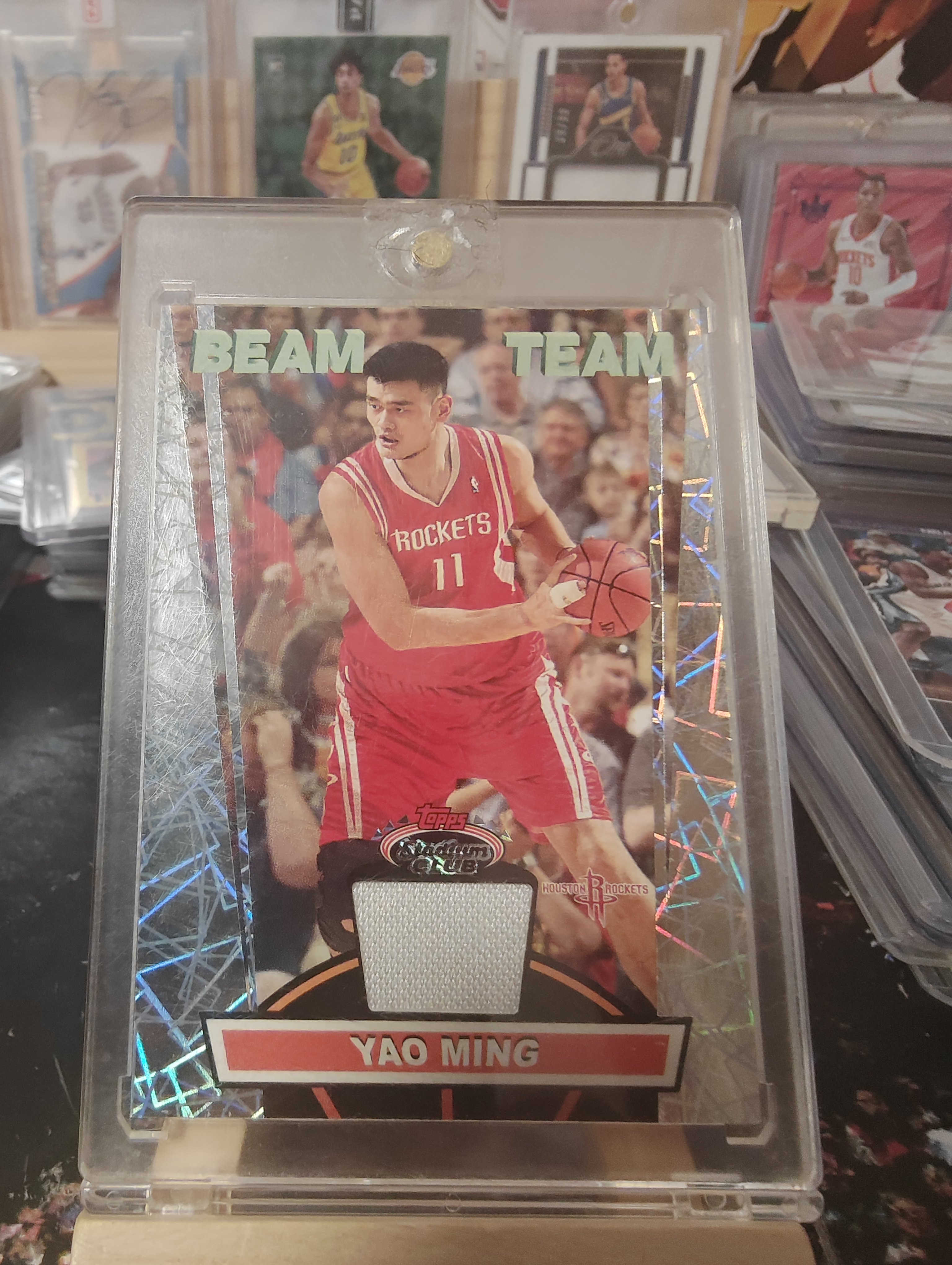 火箭 姚明 物料 