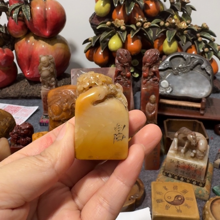 一***心石材手工艺品摆件