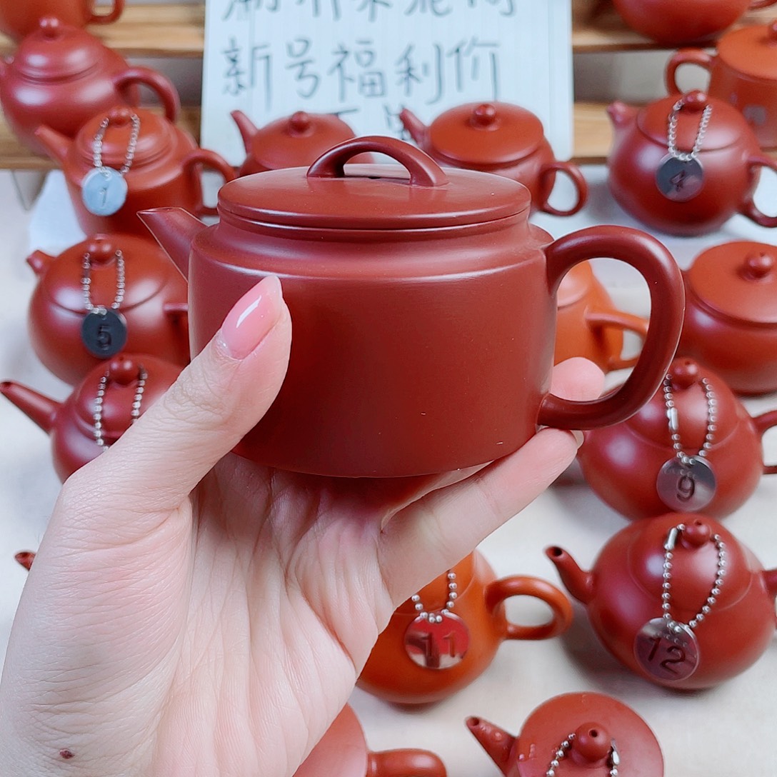 潮州朱泥壶大汉瓦180