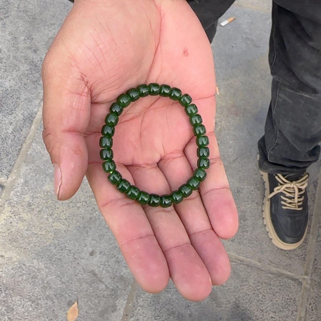 和田玉手链未镶嵌