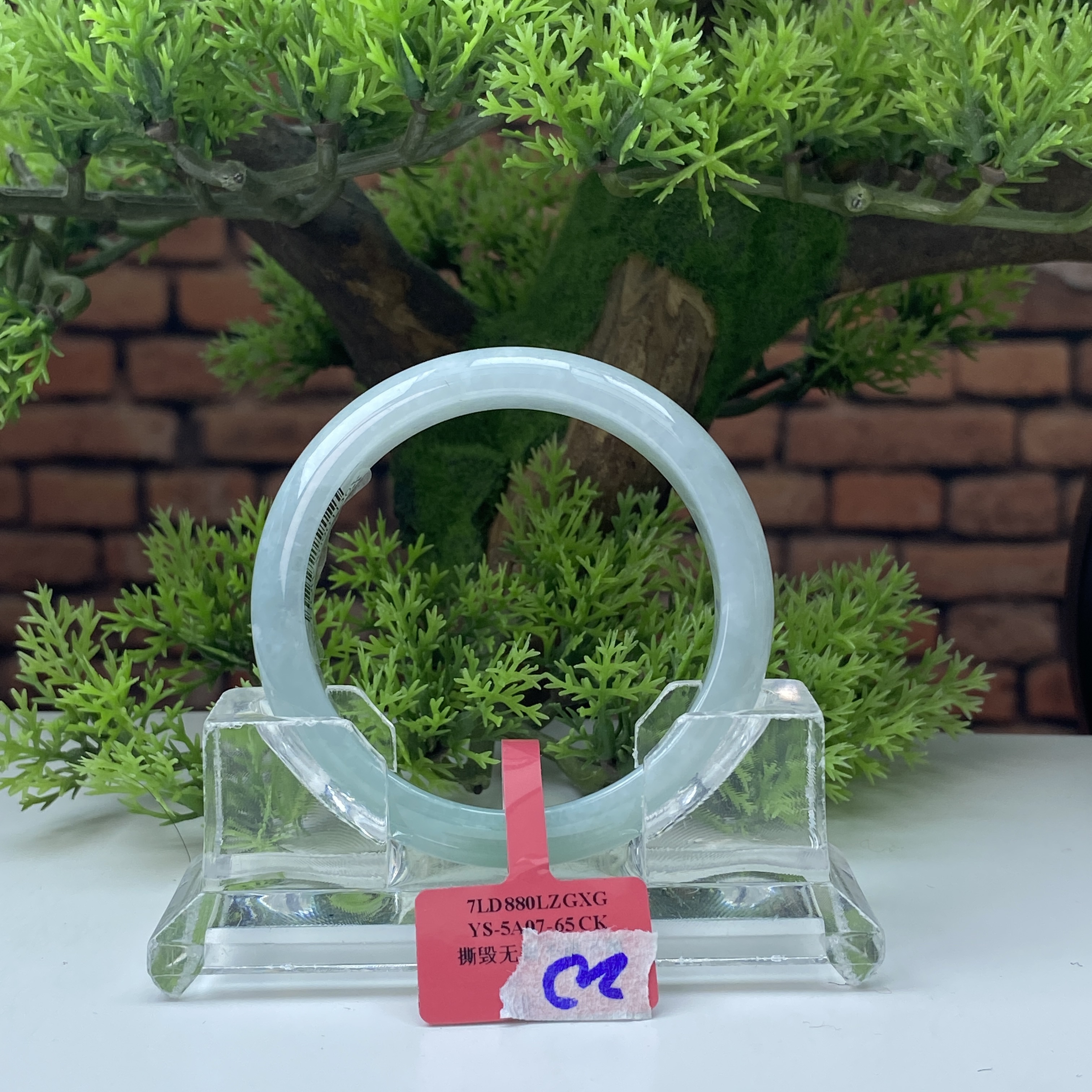 56【刀客砍价王】燕子-天然缅甸A货翡翠手镯 R20