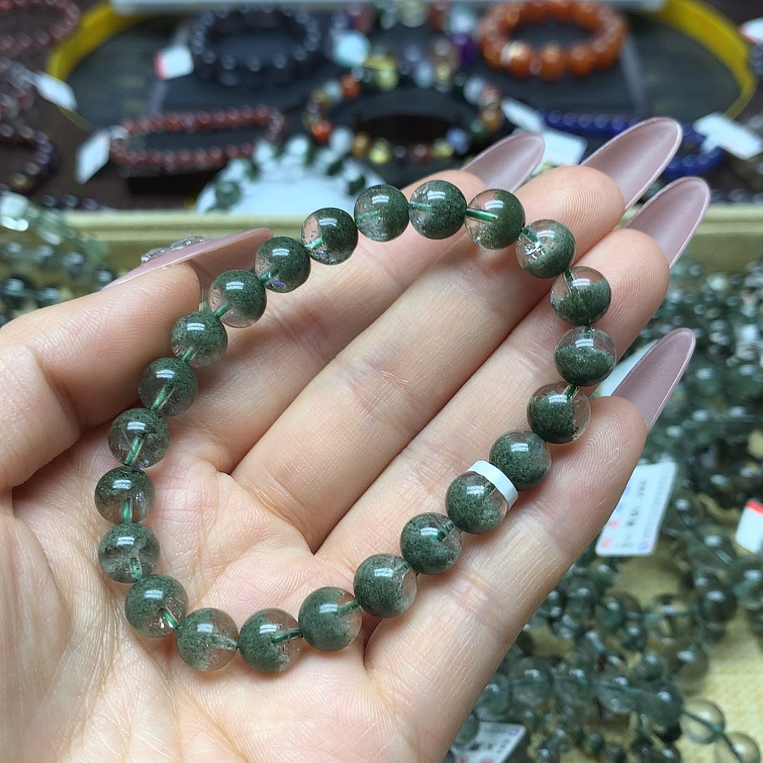 水晶手串未镶嵌我***包手链