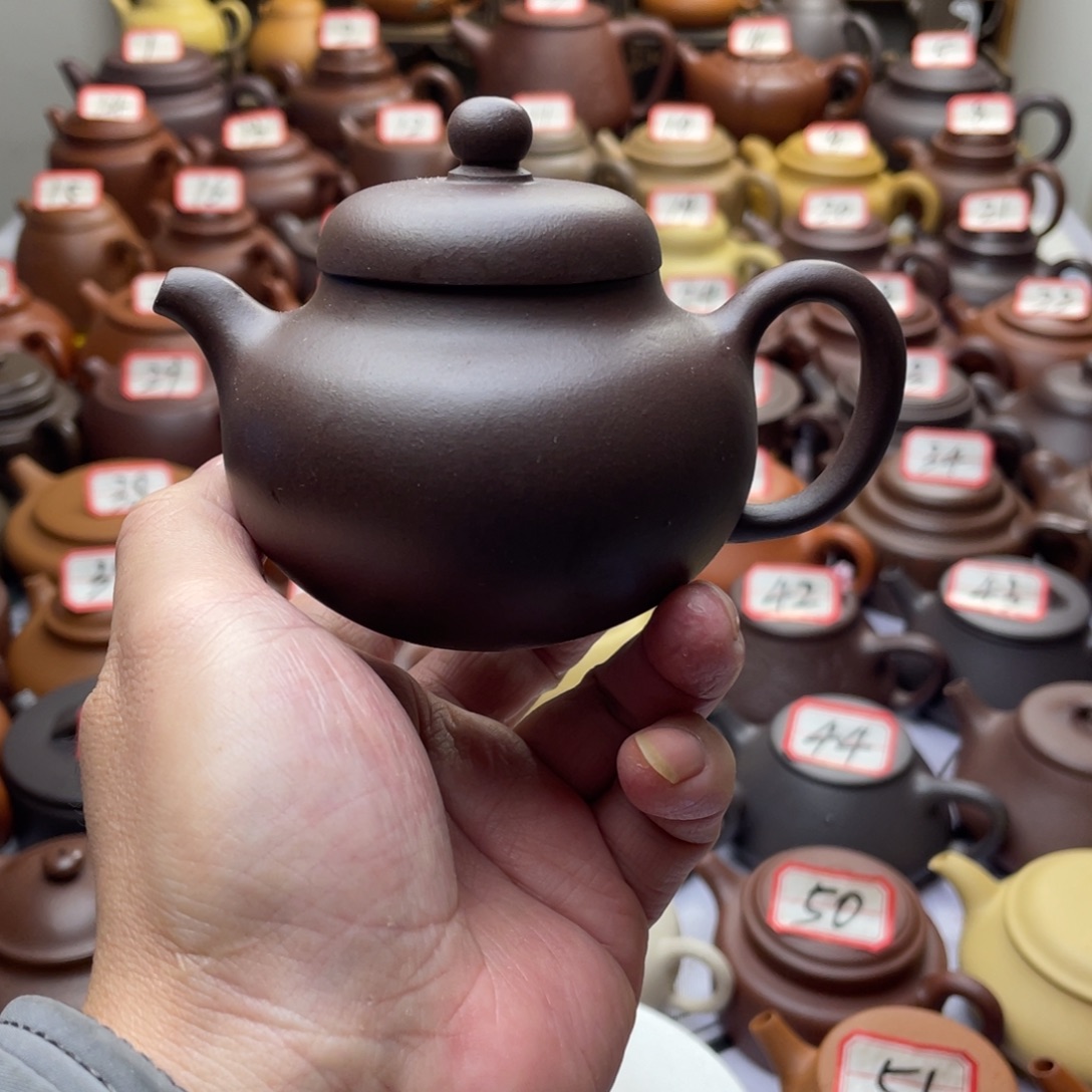 茶壶紫砂微瑕半手工