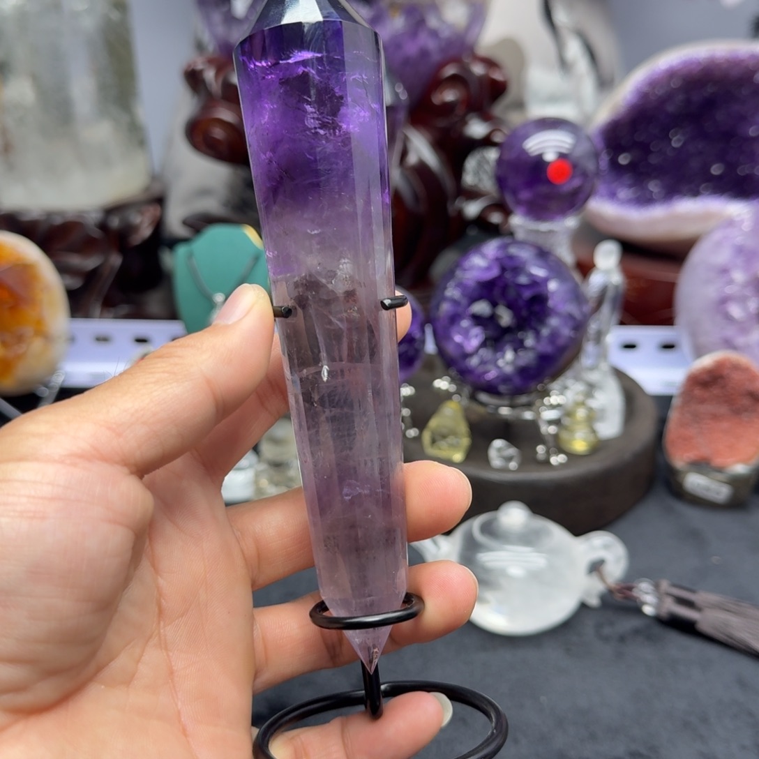 水晶摆件未镶嵌天然