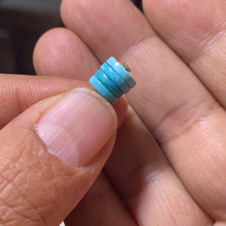 绿松石配饰未镶嵌@***天