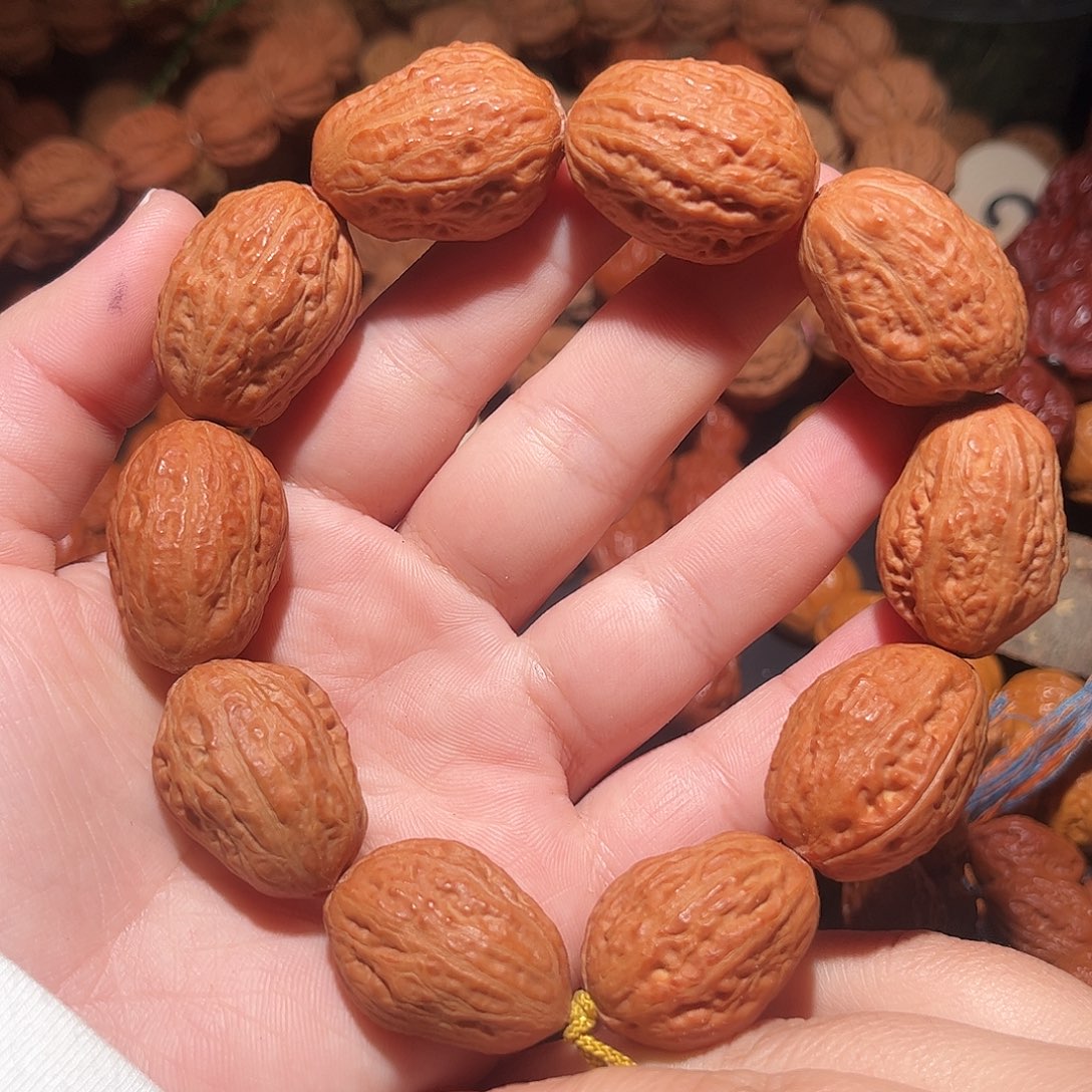 手串文玩核桃白茶大枣