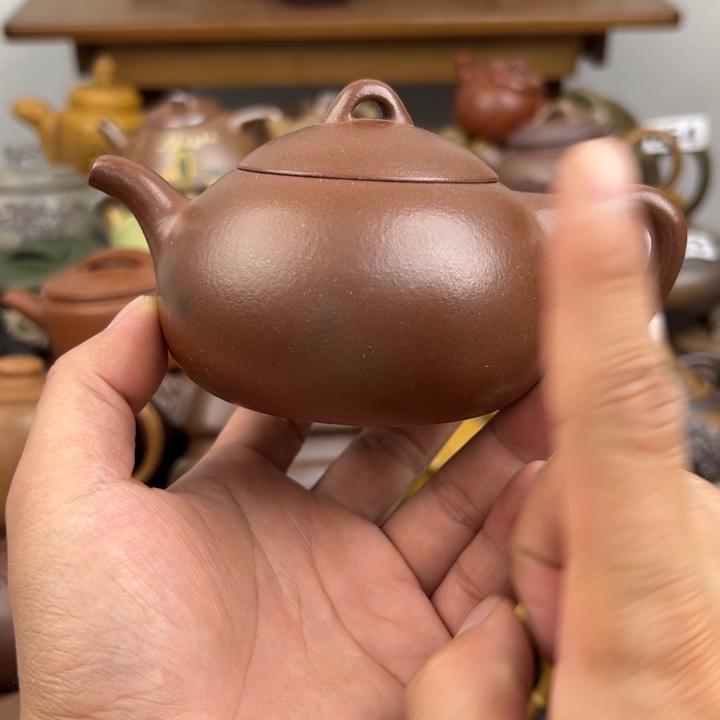 茶壶紫砂紫砂微瑕花泥