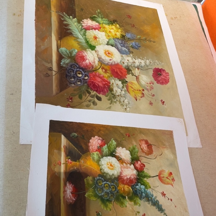 性***毛油画油画作品入选30405060