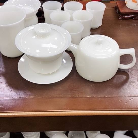 璞玉井栏壶大套组