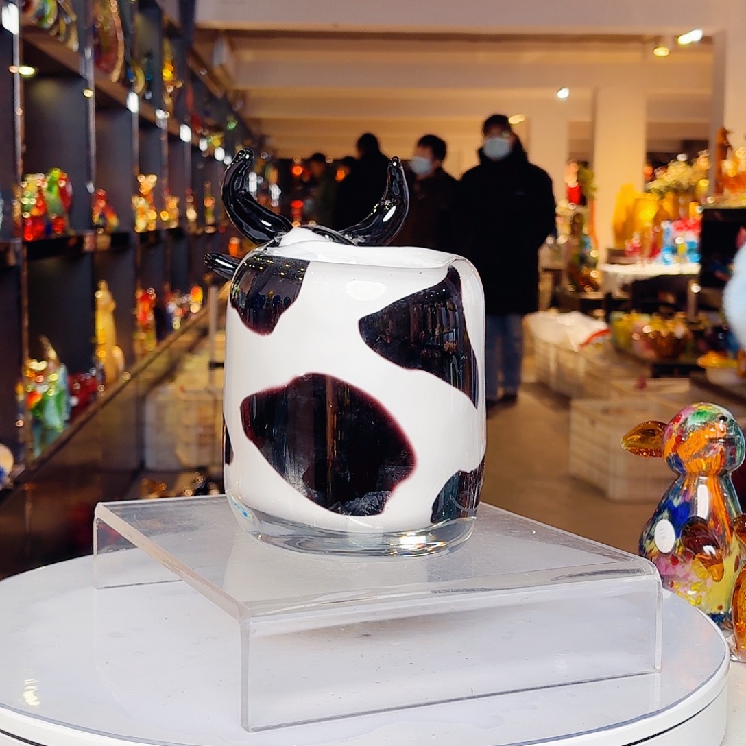 手工艺品琉璃琉璃塔