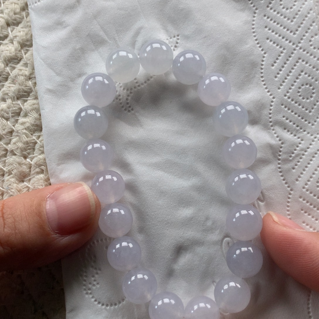 翡翠未镶嵌颈饰天然翡翠卡9手串定金