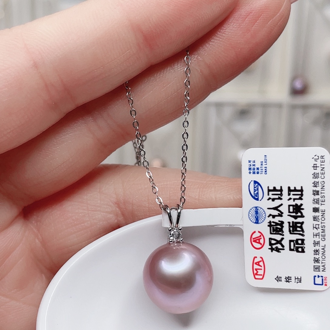 淡水珍珠合金吊坠(赠链)