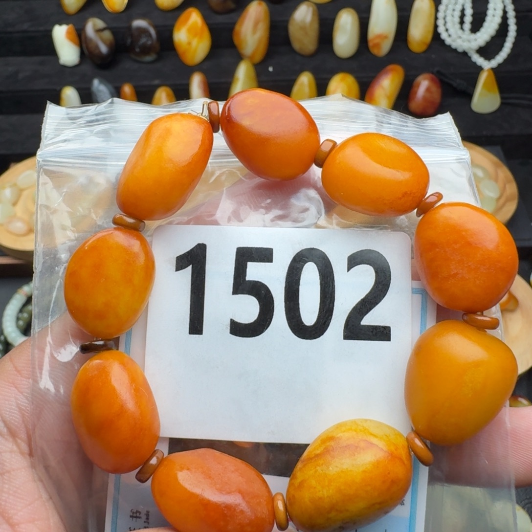 和田玉未镶嵌手串