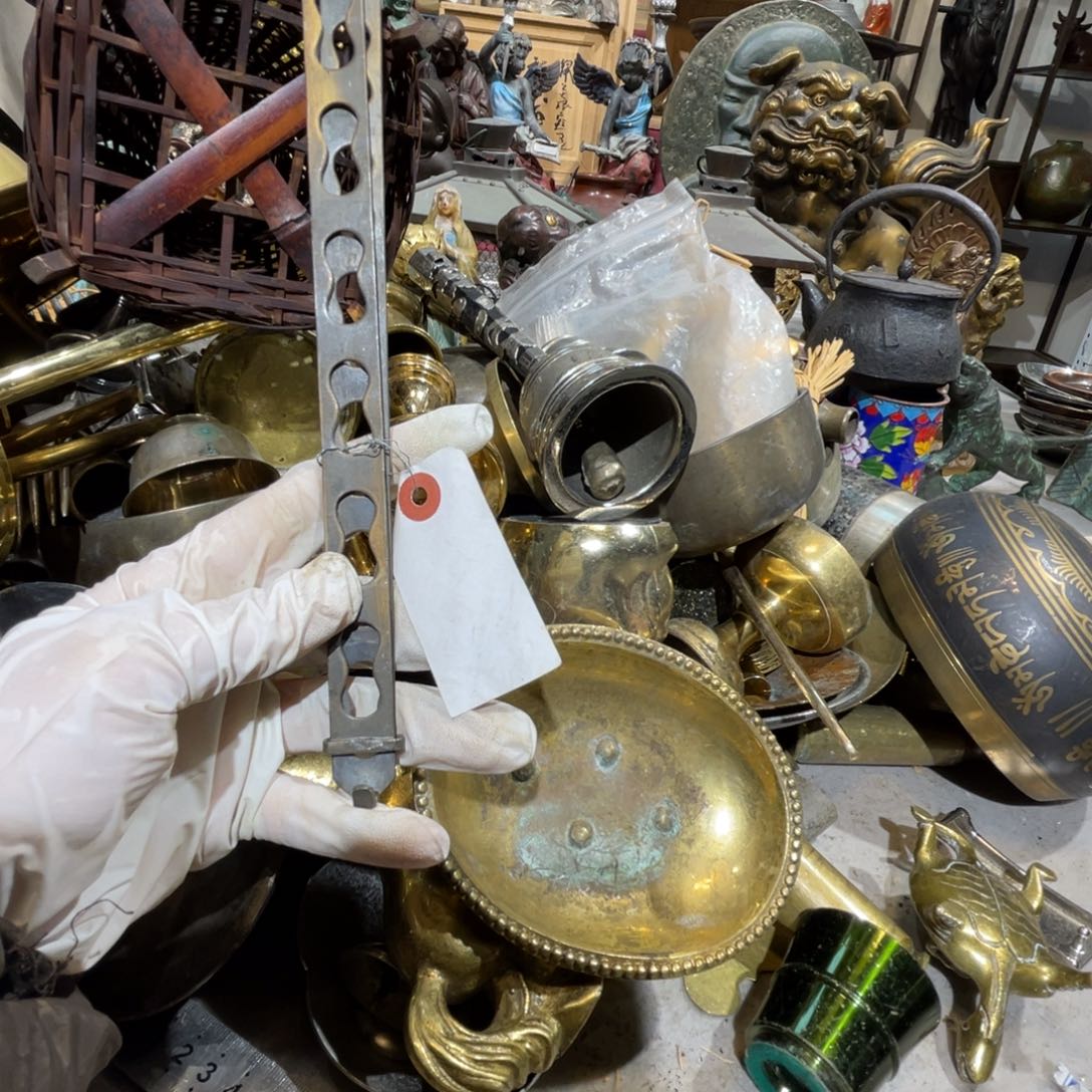 大阪回流铜器摆件6