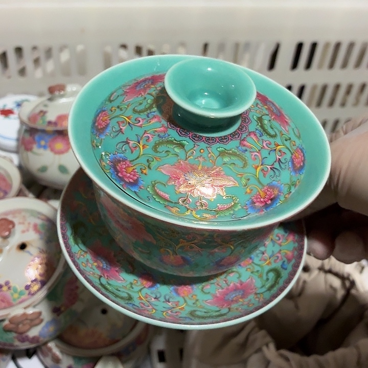 健***华茶具微暇，介意勿拍