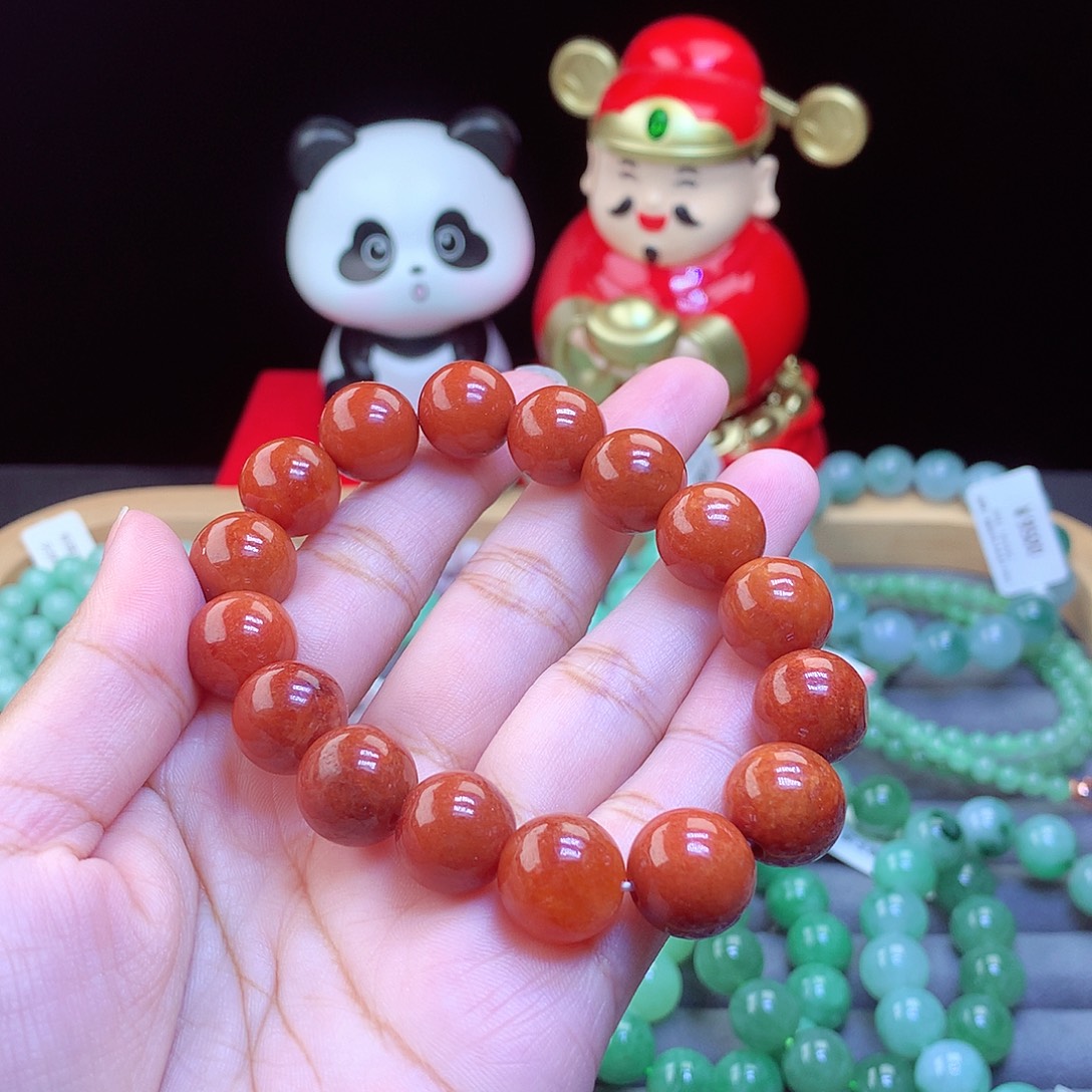 翡翠未镶嵌毛衣链手串13