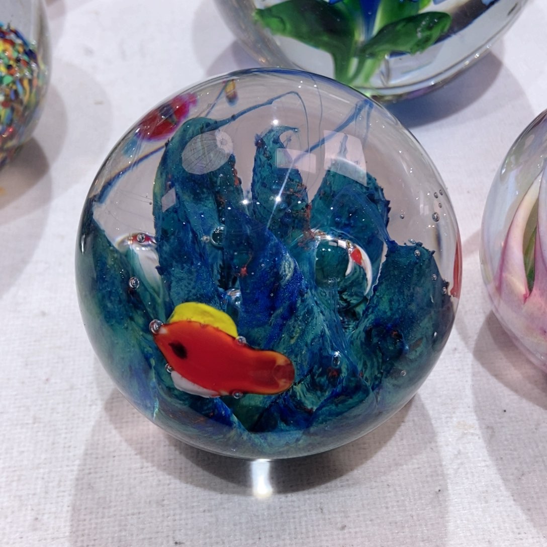 琉璃手工艺品精品小鱼