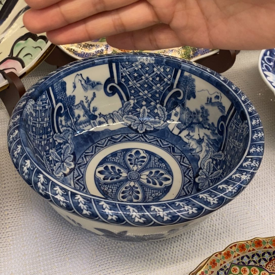 碟20 厘米 小杨瓷器陶瓷陶瓷