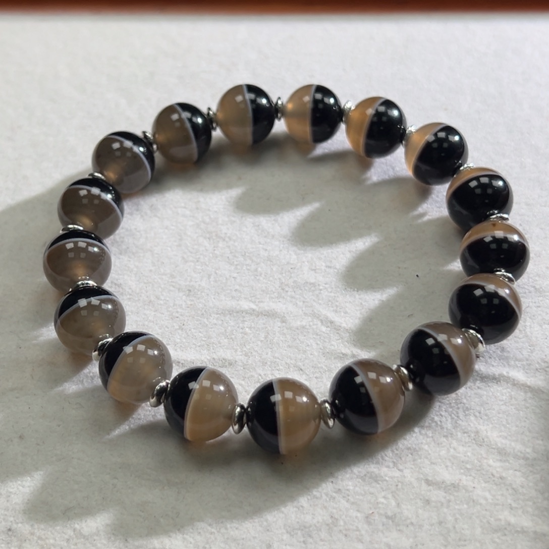 玛瑙/玉髓合金手链