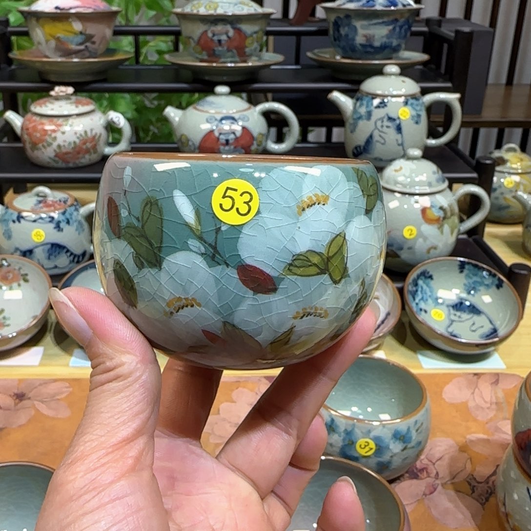 景德镇陶瓷手绘茶具