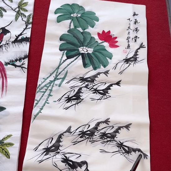 国画一二三一二三
