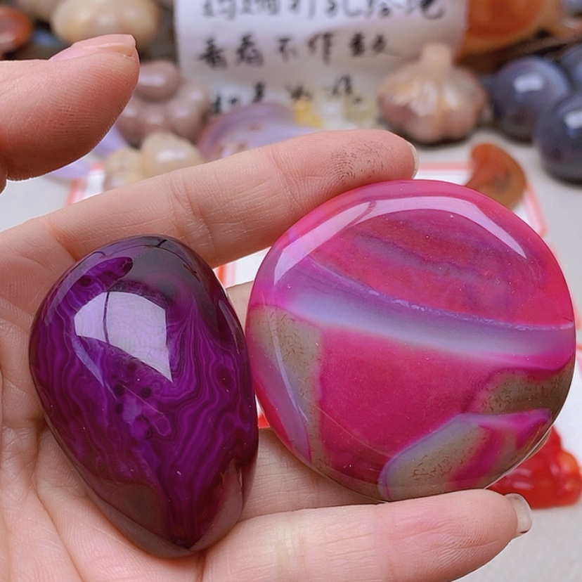 【闪购商品】未镶嵌玛瑙/玉髓珠宝半成品多**亿