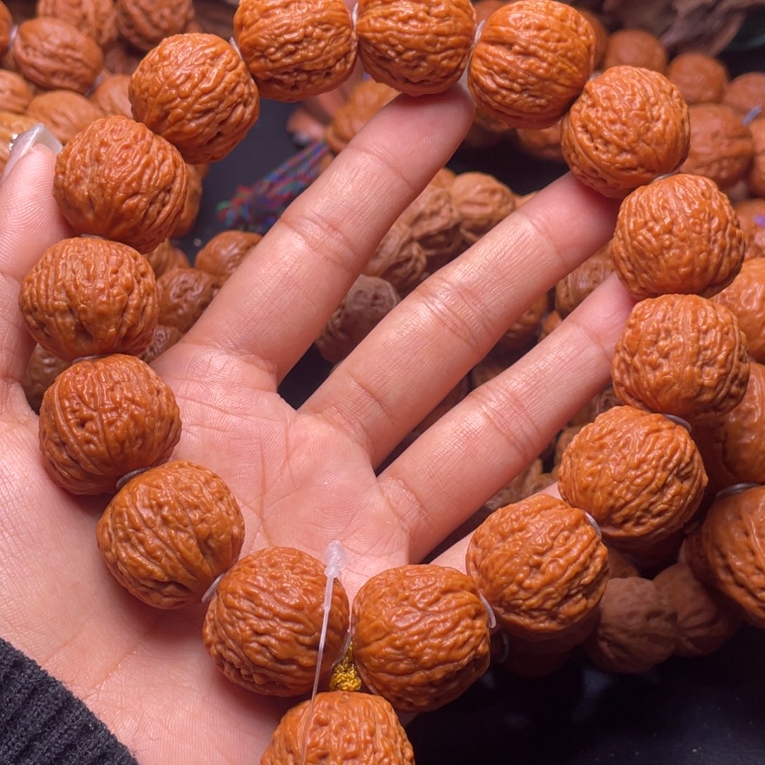 文玩核桃吊坠金蟾方墩