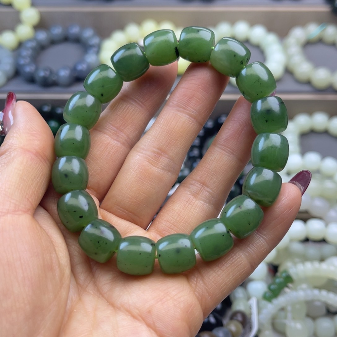 和田玉手链未镶嵌