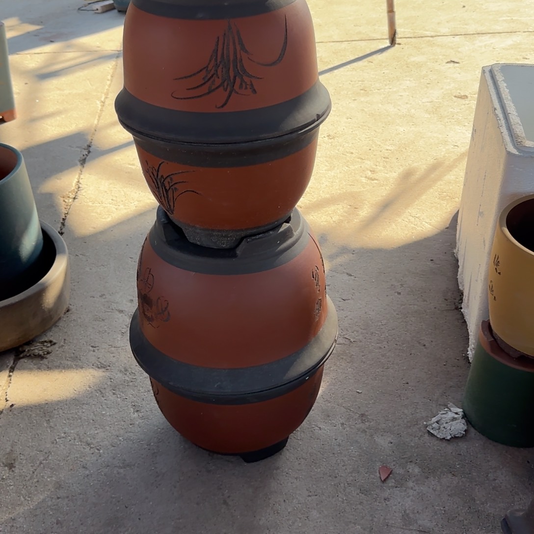 花盆紫砂口径18.12/14.10口径