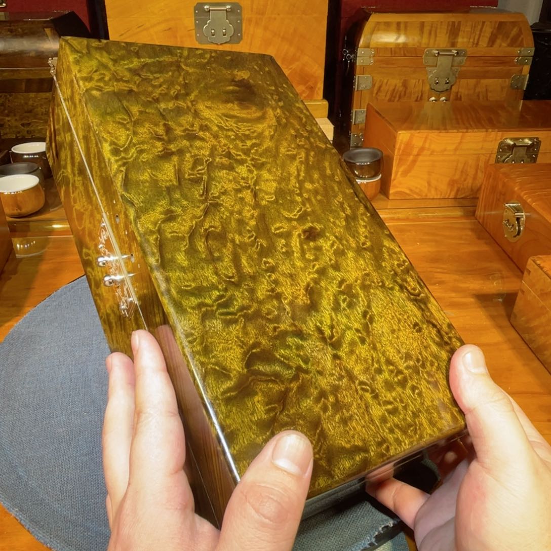 阴沉木用****030cm阴沉木首饰盒