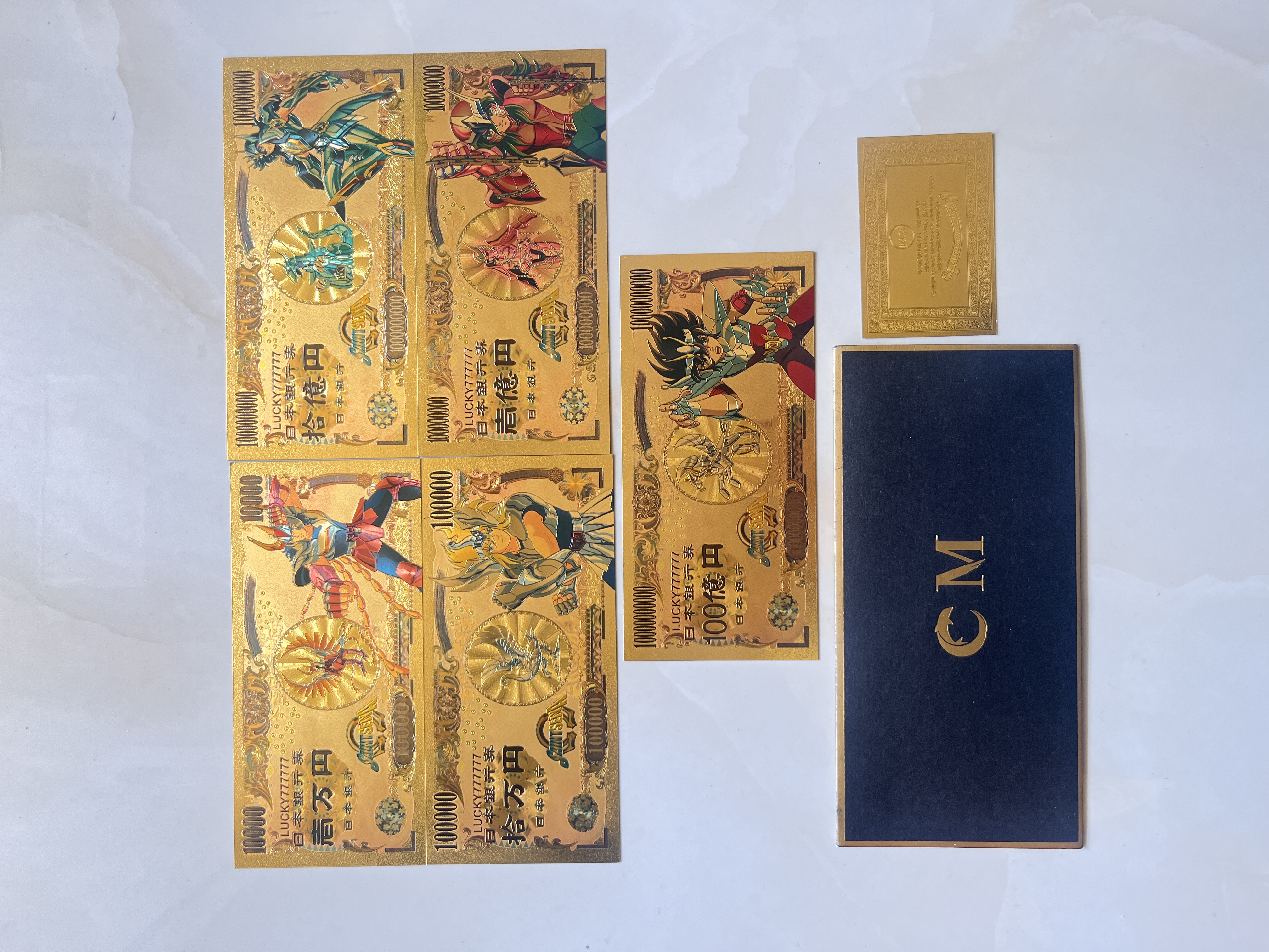 圣斗士星矢纪念卡牌十二宫十二星宿彩色卡牌 动漫收藏生日礼物