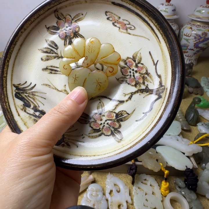 瓷片新号开播瓷器盘子