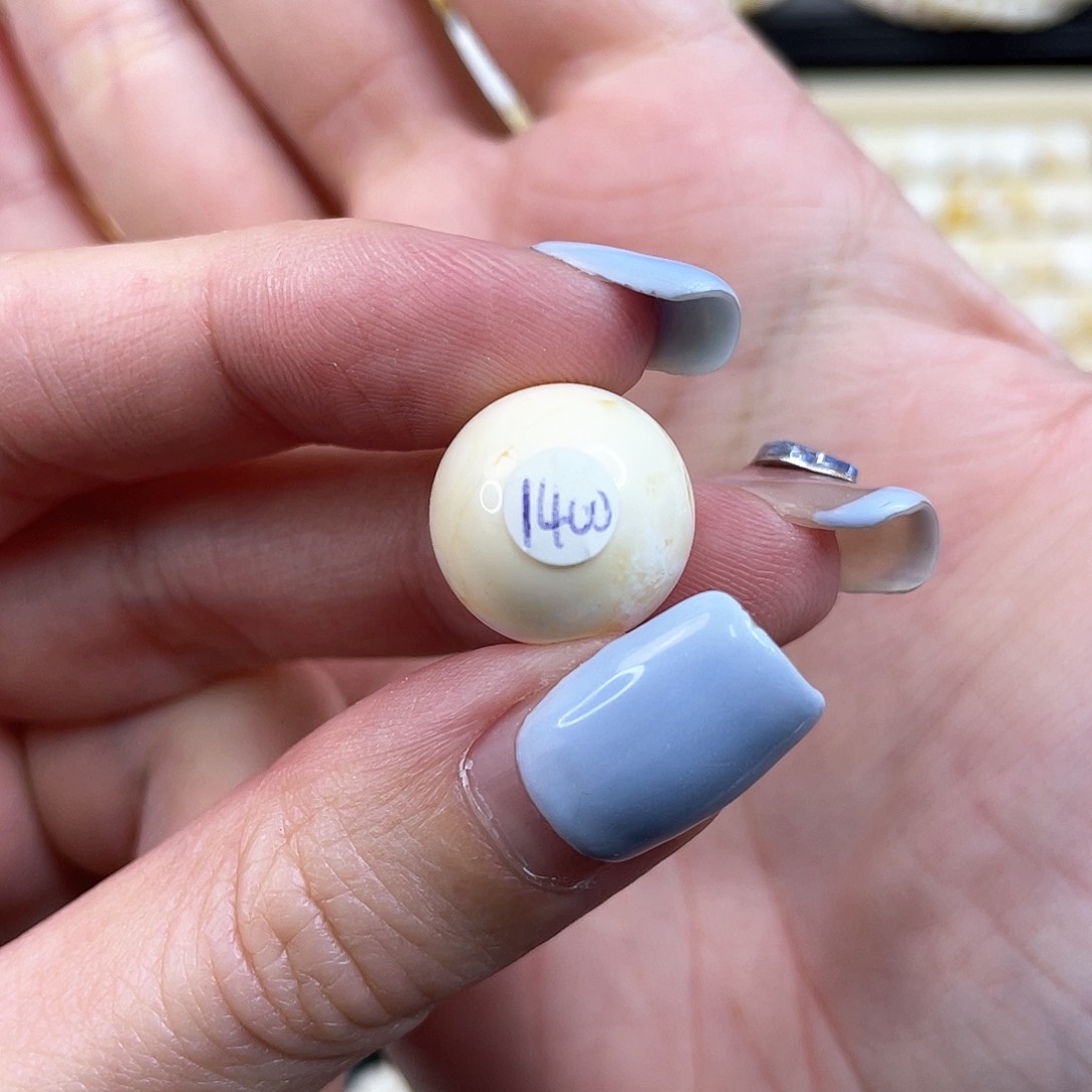 未镶嵌琥珀裸石雲*14.3圆珠