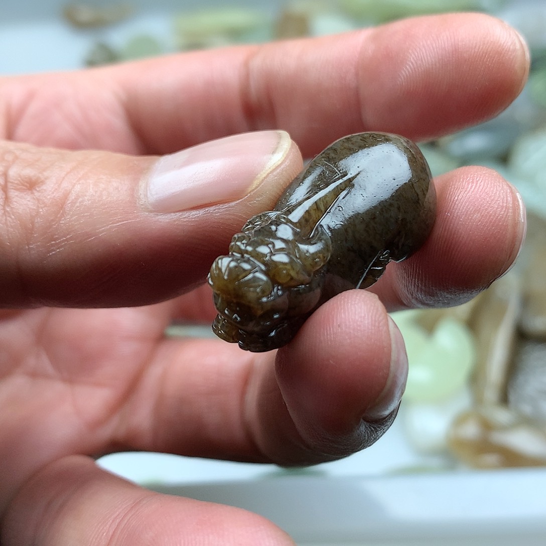 和田玉挂件未镶嵌