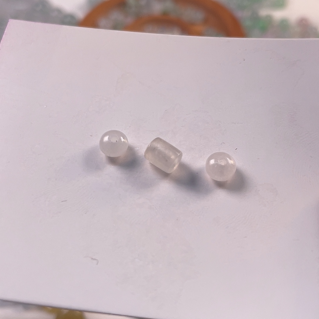 定制翡翠未镶嵌3颗