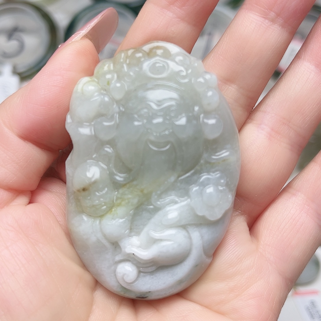 独山玉未镶嵌手把件