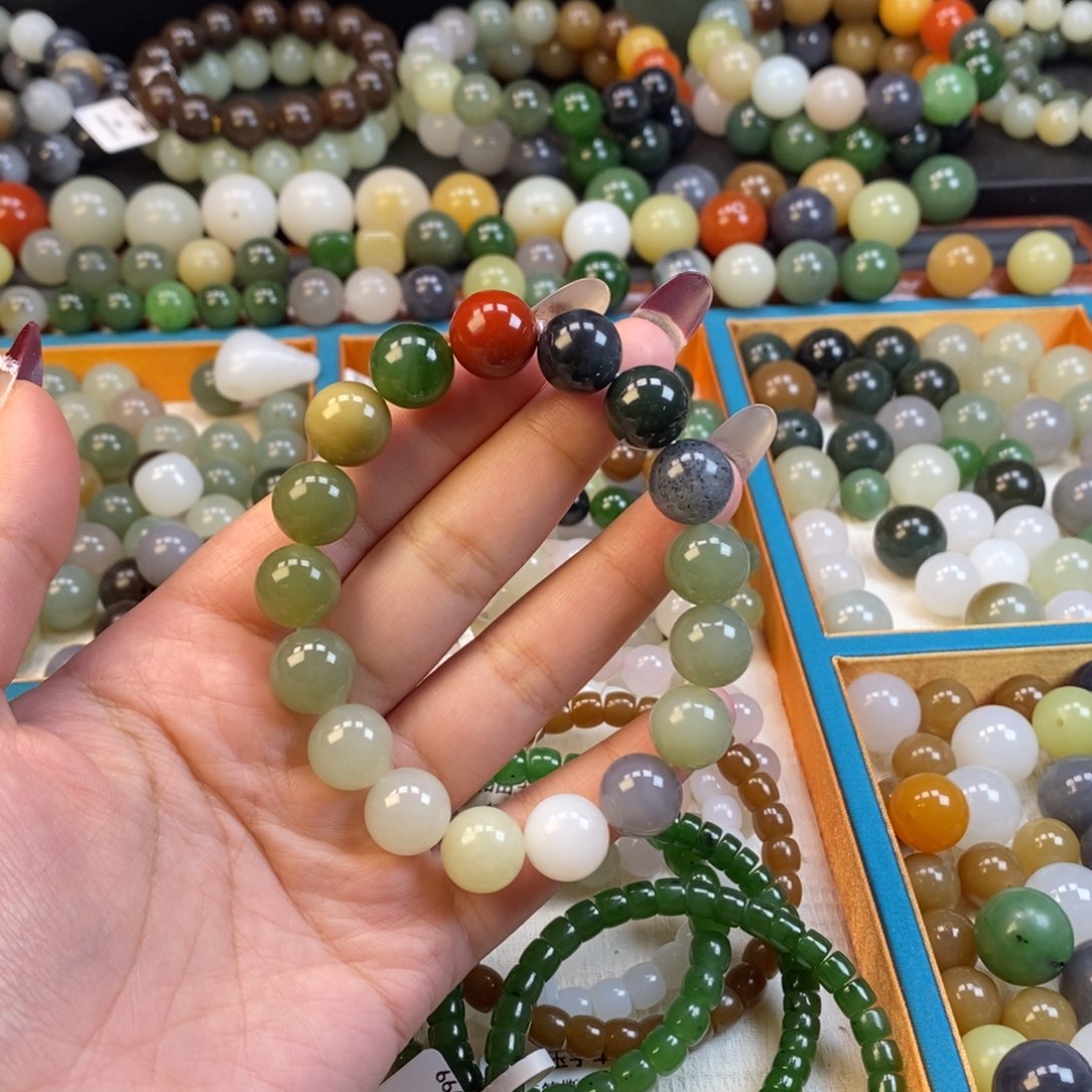 和田玉福利多宝手串未镶嵌z 12