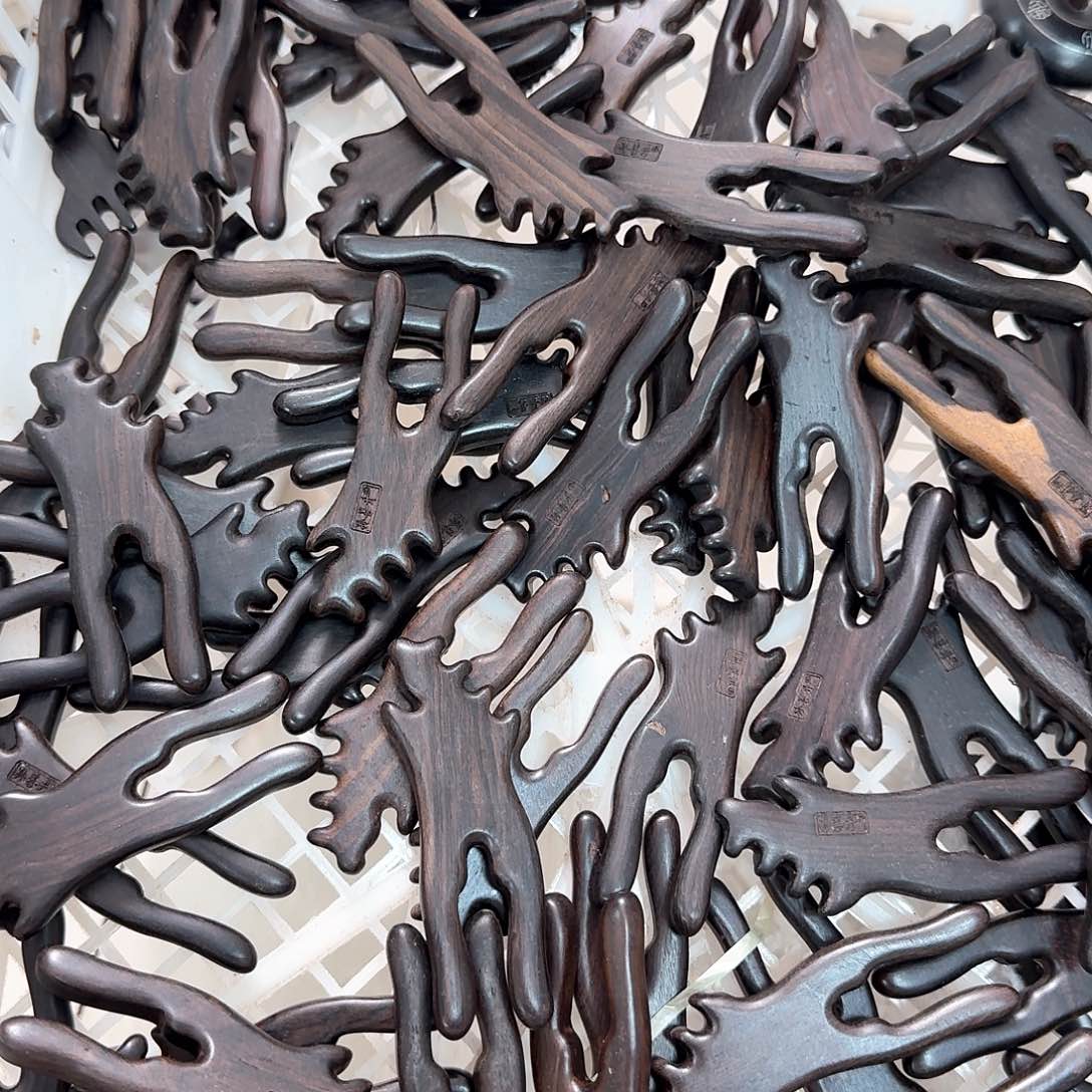 紫光檀耳朵放松工具瑕疵