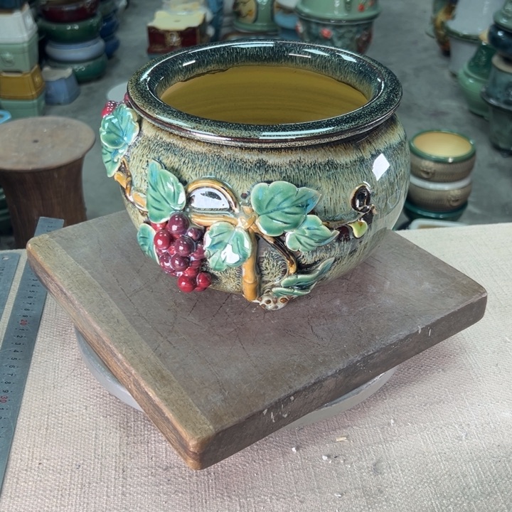 泳坤堂石湾盆陶瓷