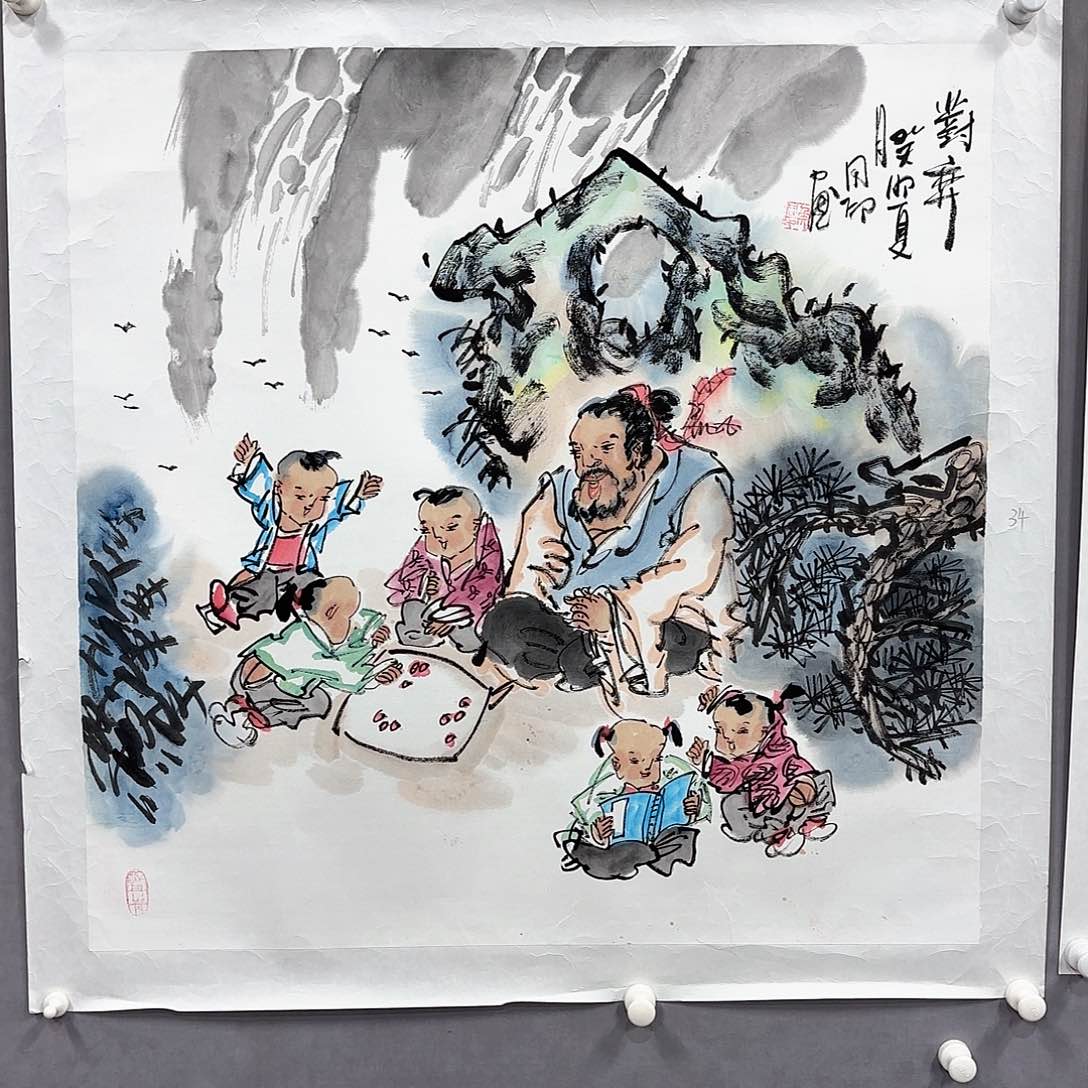 国画国画纯手绘作品请放心去藏