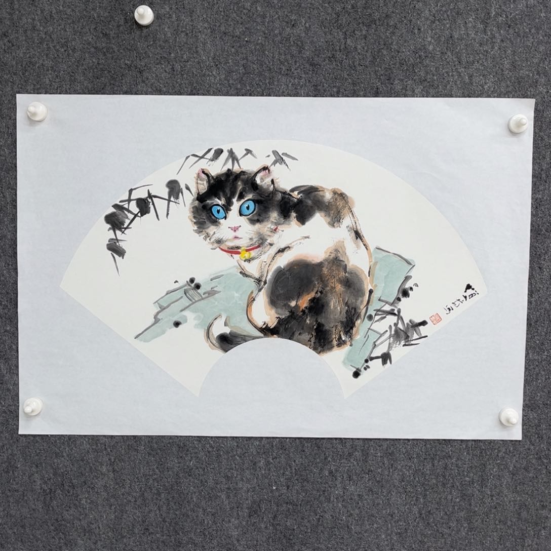 国画悟*塵宣纸及印刷图案和纸张图案