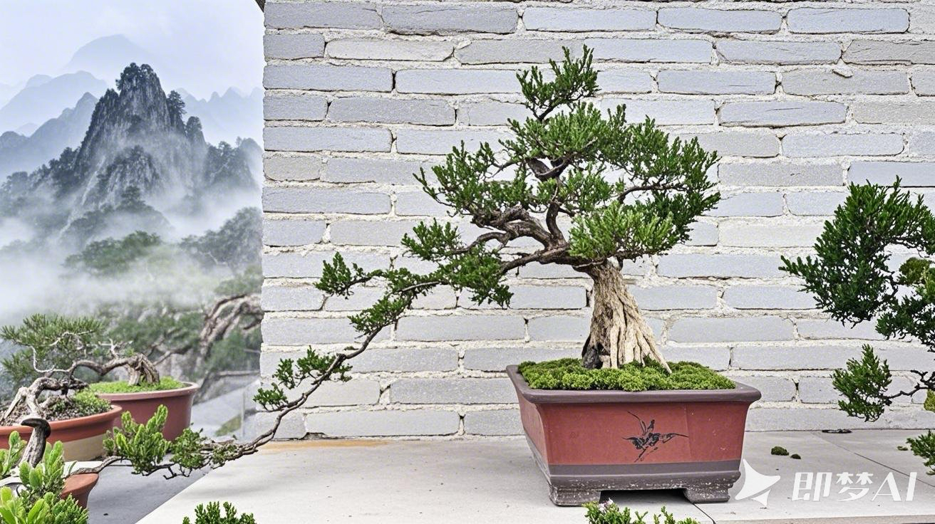 黄杨树盆景老桩造型绿植观赏植物室内盆栽