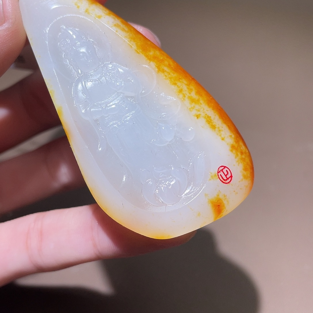 和田玉颈饰未镶嵌Z6