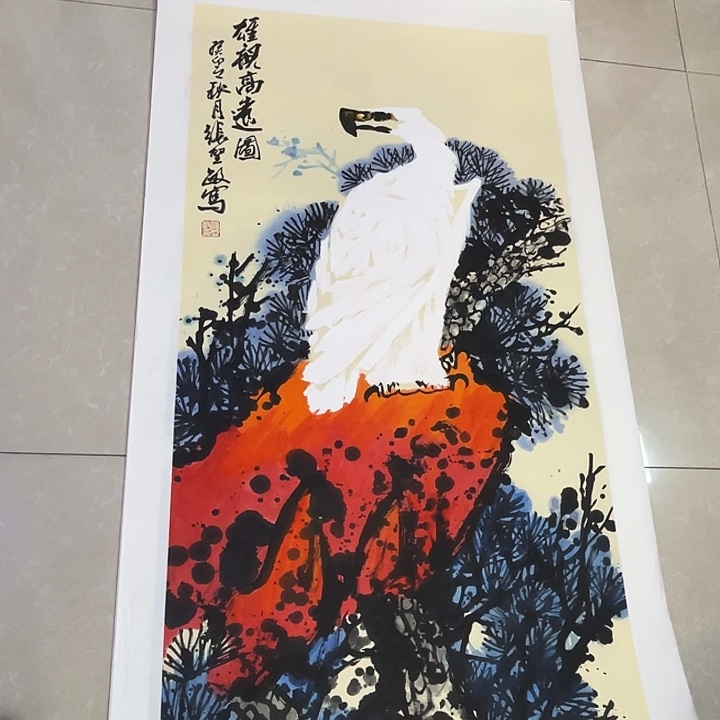 国画张圣敏先生纯手绘作品