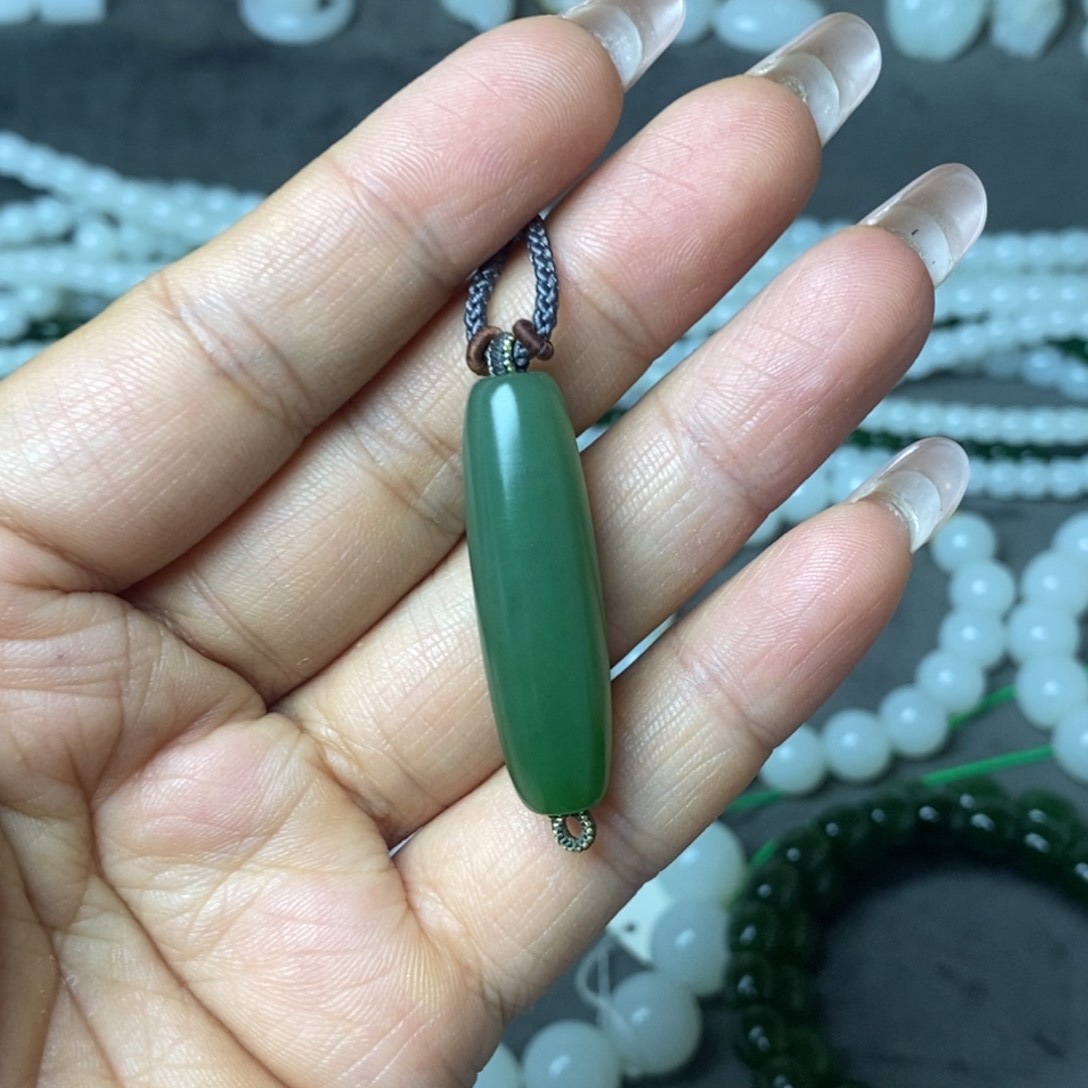 和田玉手链未镶嵌锦*