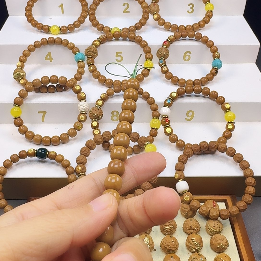 万***丶吊坠猴头核桃猴头手串