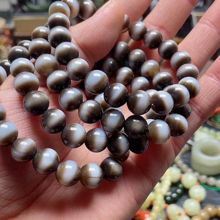 玛瑙/玉髓手串未镶嵌