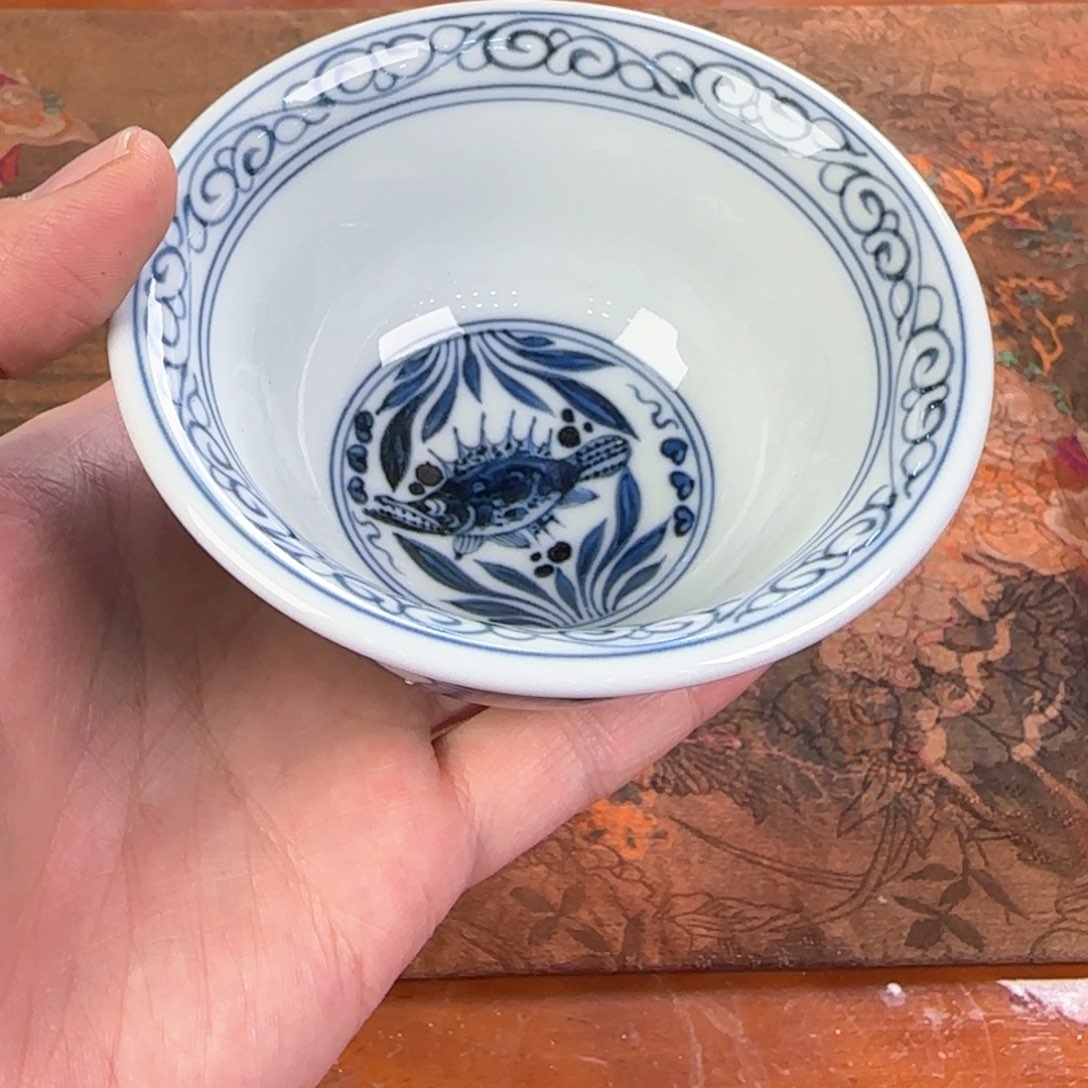 杯子景德镇手工手绘